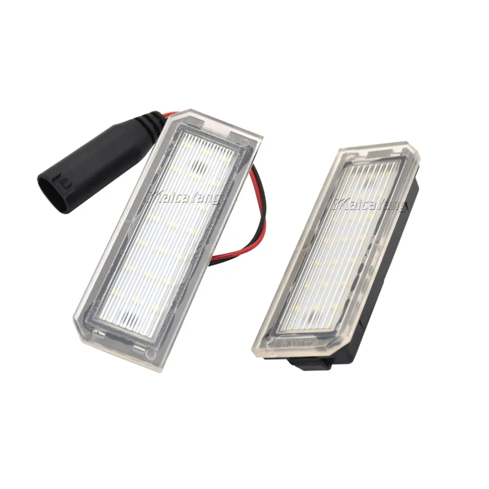 

Auto Part License Plate Light For Land Rover Range Rover L405 Sport L494 Lamps White Led CANBUS Super Bright No Error Led Lights