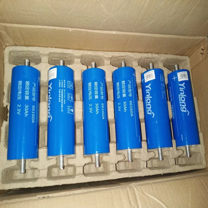 Новый аккумулятор лто 2 3 v40AH LTO 66160H литиевая батарея 66160 2.3v40ah | Автомобили и