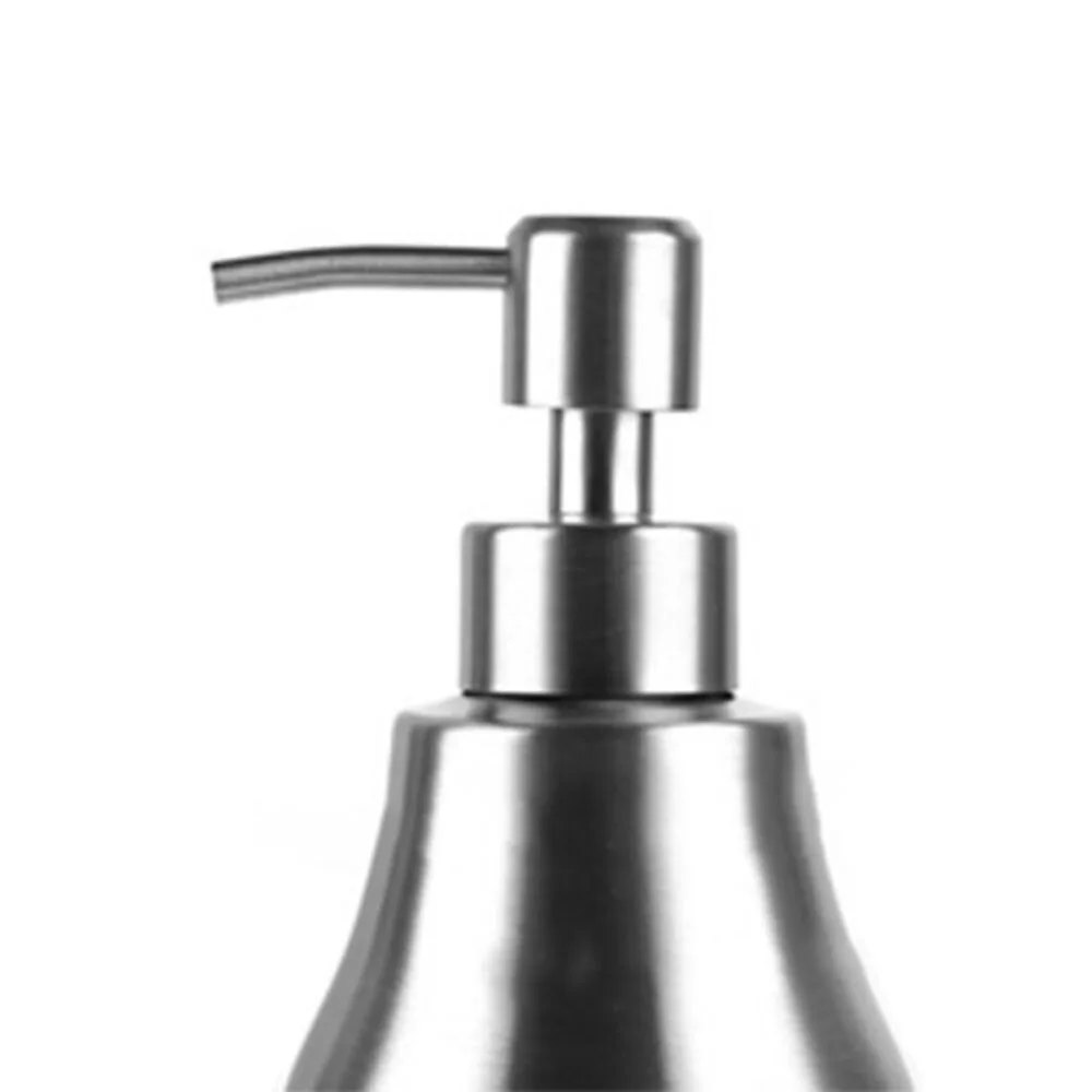 

2pcs Pumps Stainless Steel Soap Pump Lotion Dispenser Bottle Bath Accessory