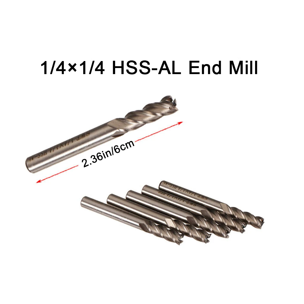 

5 . 1/4in HSS CNC 4 6