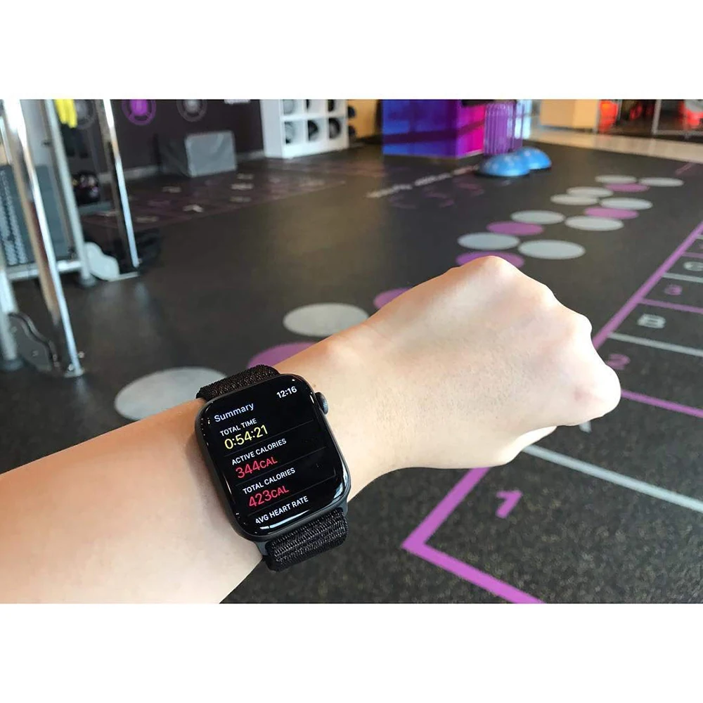 Нейлоновый ремешок для часов для Apple Watch Series 3 2 1 38 мм 42 мм мягкая дышащая Замена Спортивная петля для Iwatch Series 4 5 44 мм 40 мм