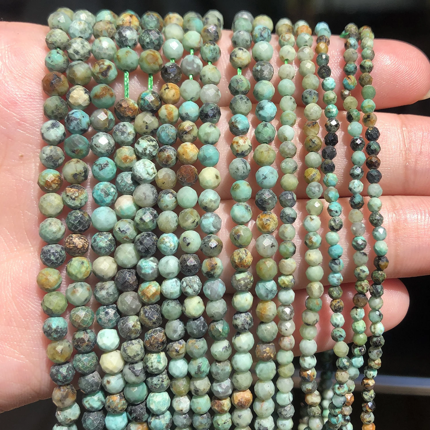 Бусины из натурального агата лазурита амазонита опала 2/3/4 мм | Украшения и