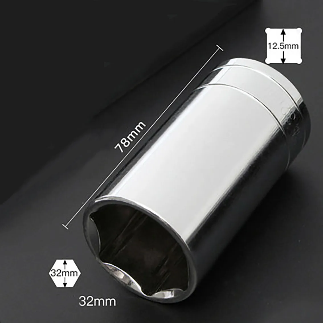 1 шт. длина 78 мм шестигранный торцевой ключ метрический 1/2 &quot(12 5 мм) интерфейсные