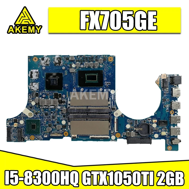 

Akemy FX705GE Motherboard For Asus TUF Gaming FX705G FX705GD FX705GE 17.3 inch Mainboard Motherboard I5-8300H GTX 1050TI GDDR5