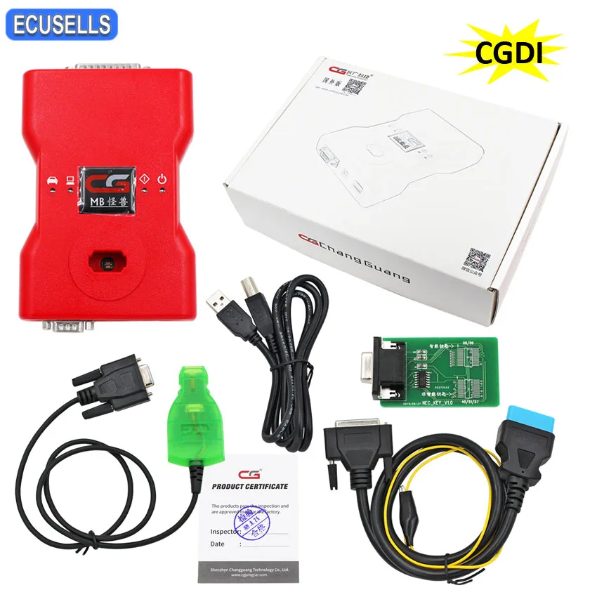 CGDI Prog MB для Benz поддержка всех ключей потеря самое быстрое добавление