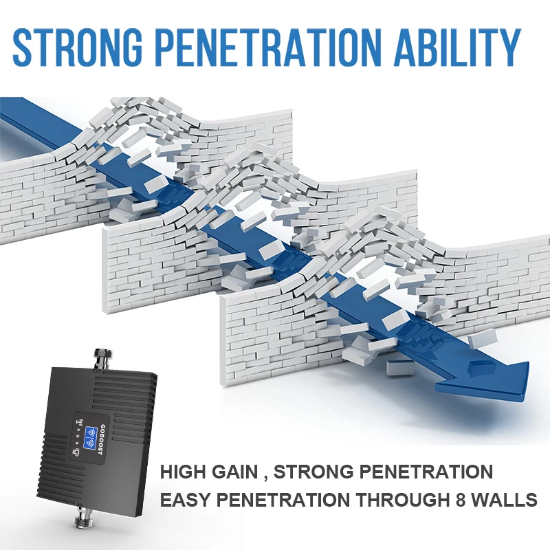 Cena GOBOOST 2 Zespół Regenerator Sygnału 2G 3G 4G Network Booster 850 900 1700 1800 1900 2100MHz Komórkowy Wzmacniacz Z 360 ° Zestaw Z Anteną