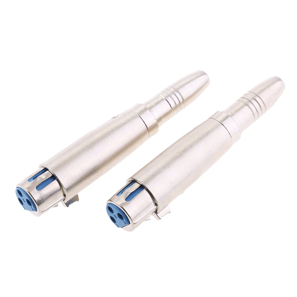 XLR 3-контактный разъем для Моно 6 35 мм 1/4 гнездовой адаптер конвертер | Спорт и