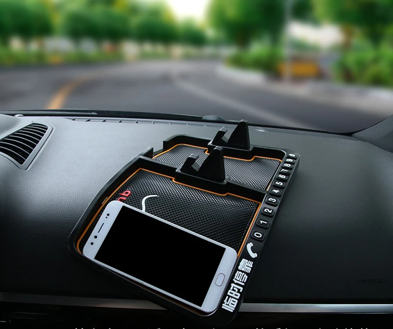 Противоскользящий коврик для приборной панели автомобиля Toyota Corolla Camry Lada Largus Xrey Kia