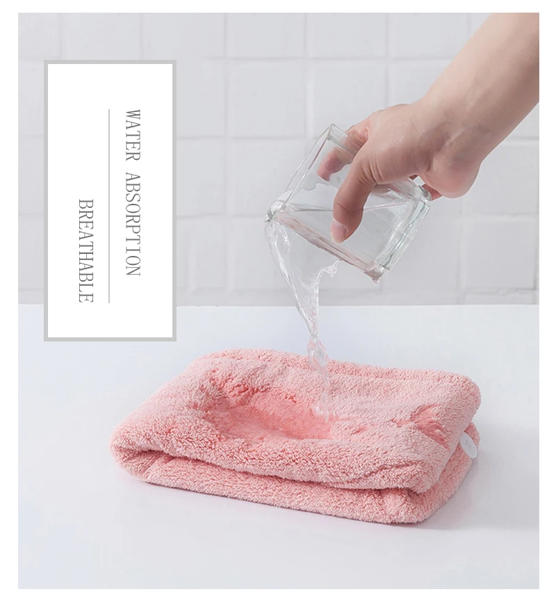 1 шт. микрофибра после душа для сушки волос обертывание женщин и девочек дамское