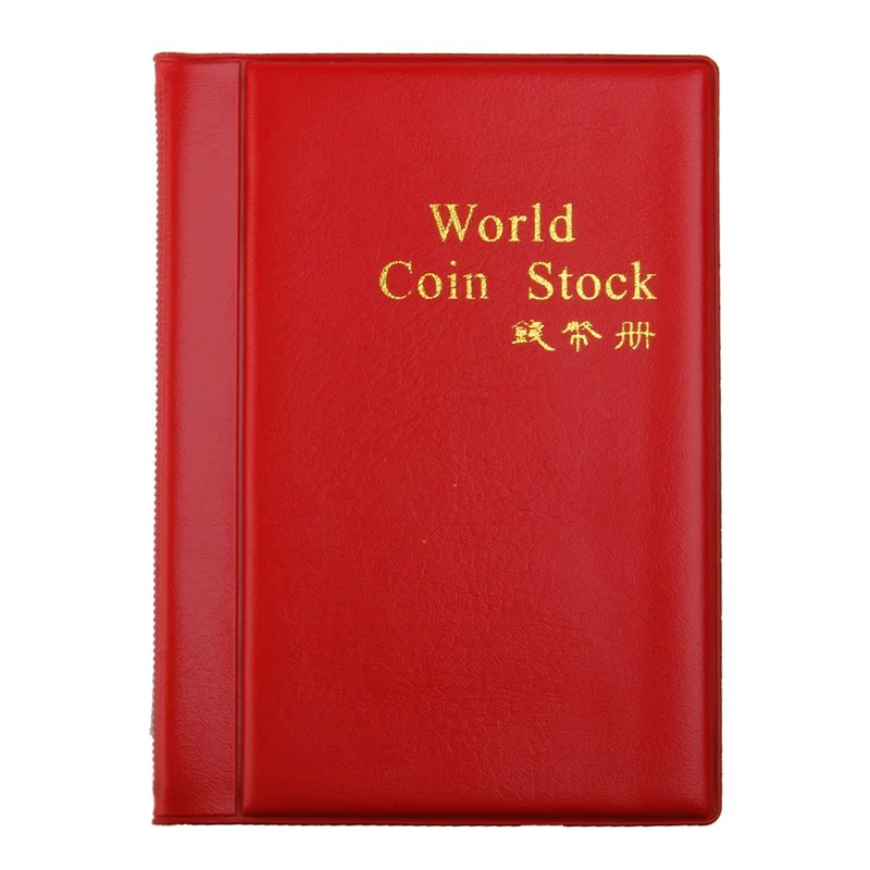 

120 Coin Pockets Collection Collecting Storage Holder Money Penny Album Book
