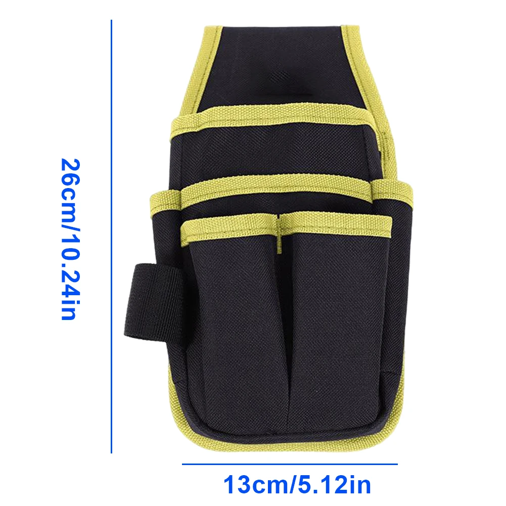 

Tool Belt Waist Bag Multifunctional Tool Waist Pouch Oxford Fabric Hardware Tool Pocket Blue/Red/Yellow Durable Convenient