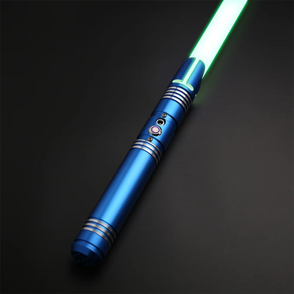 

TXQ RGB Lightsaber Dueling FOC And Blaster Metal Hilt 12 Colors 6 Set Soundfonts Toys Juguetes Cosplay Gift Laser Light Saber