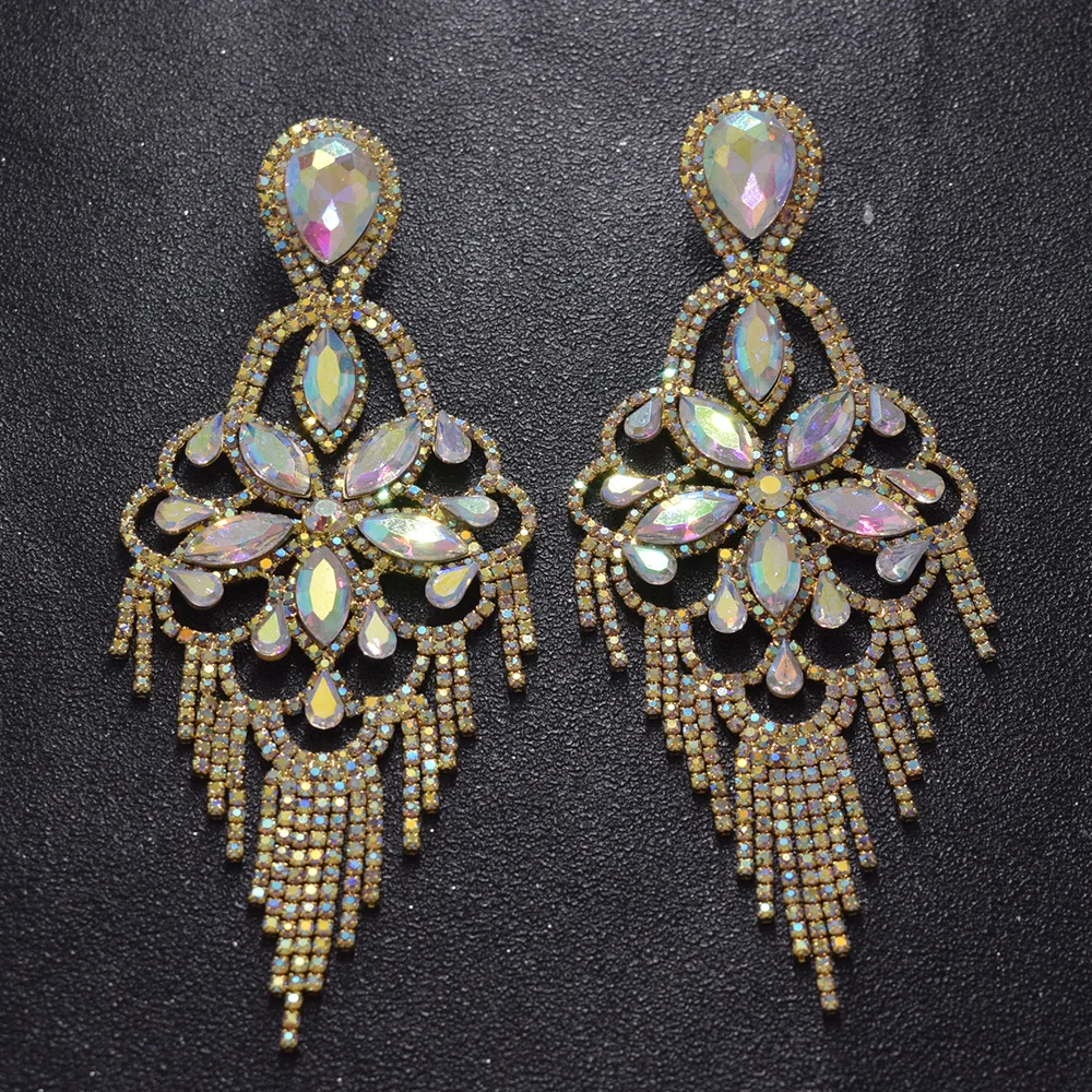 Большой размер хорошего качества из легкоплавкого стекла со стразами для