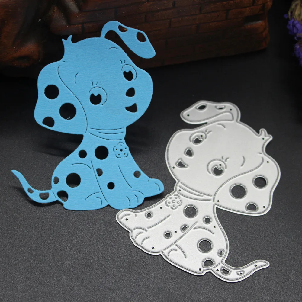 Cute Dog Metal Cutting Dies Animal Stencils for Scrapbooking Embossing Paper DIY Craft Album Cards Punch Art Cutter Die 2020 | Дом и сад