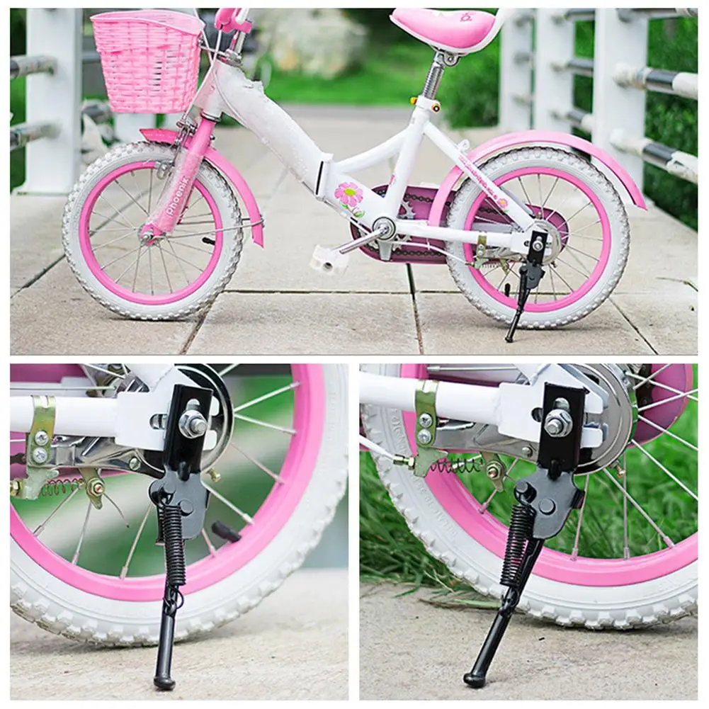 

Детский велосипед с откидной ножкой из углеродистой стали для детских ног Поддержка на одной стороне стенд для детей возрастом от 12/14/16 дюйм...
