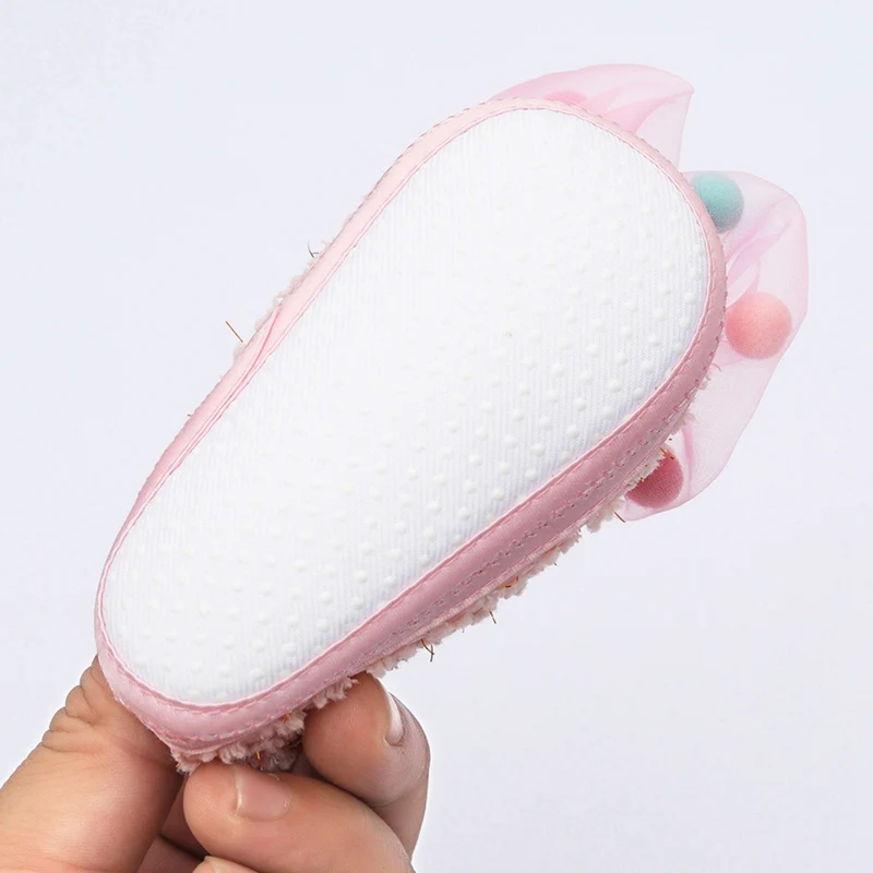 

Baby Girl Shoes Autumn Baby Girl Sweet Princess Shoes Bowknot Leisure Crib Shoes Newborn Soft Sole5