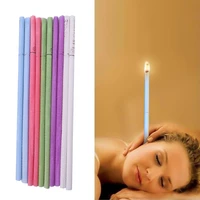 ear candles wax clean removal wax remover horn earplug tray round aromatherapy ear candle indiana cleaning relaxation dropship