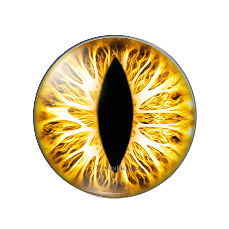 Стеклянные глазки кабошоны Животные Дракон конский глаз пары или смешанные 8 мм-30