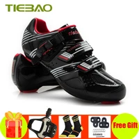 tiebao road bike shoes 2019 women women breathable self locking cycling sneakers bicycle pedals shoes road superstar cleats