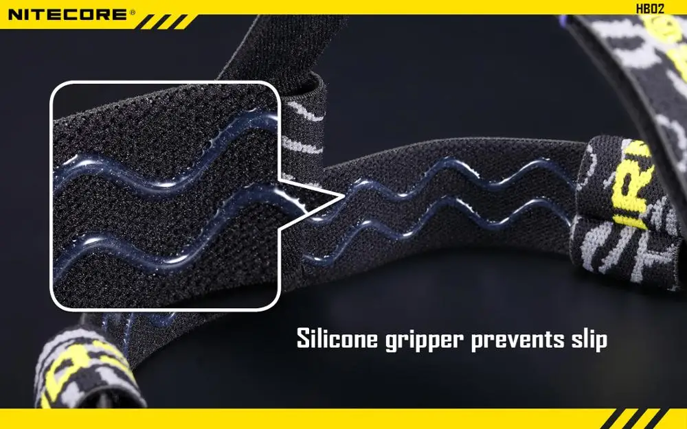 

Nitecore HB02 Flashlight Headlight Headband Strap 2nd Generation For D11/EX1