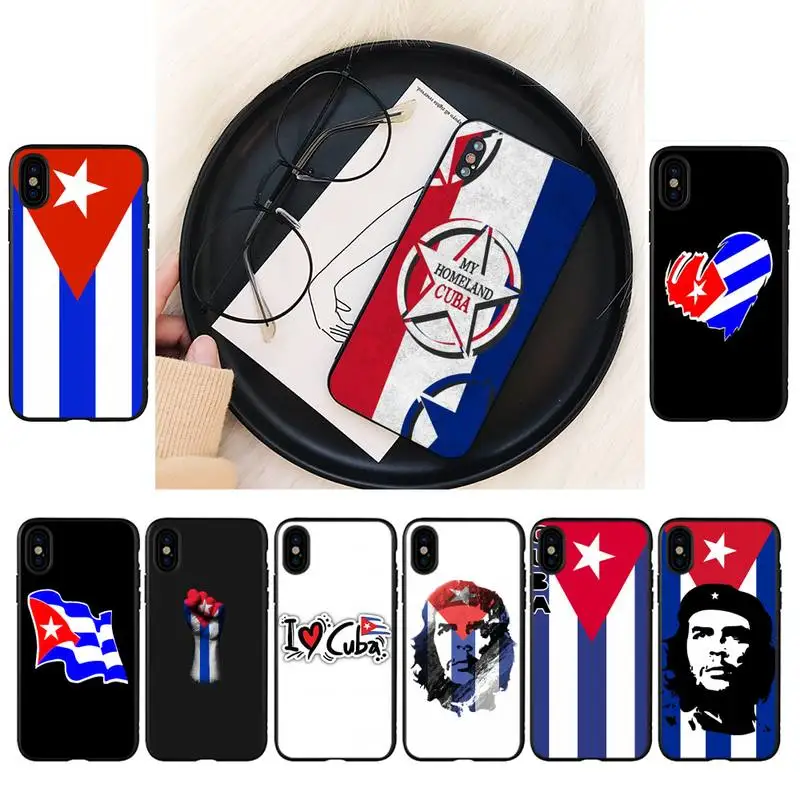 

YNDFCNB Cuba flag Art Phone Case For iphone 13 8 7 6 6S Plus 5 5S SE 2020 12pro max XR X XS MAX 11 case