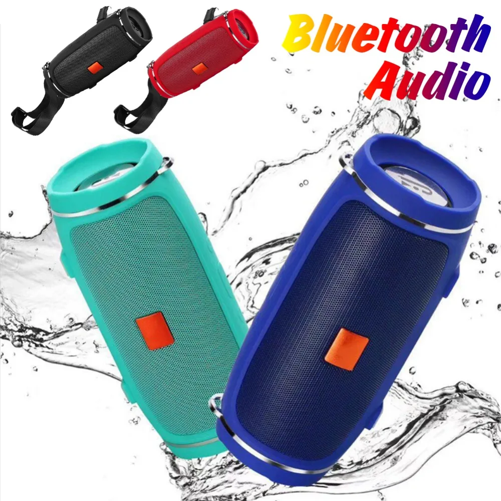 Bluetooth динамик наружные водонепроницаемы переносной динамик 10 Вт звуковая коробка музыкальная Колонка беспроводной сабвуфер динамика HD Bass стерео