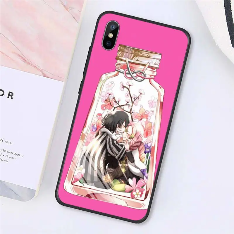 

Popular Demon Slayer Phone Case for iPhone 11 12 pro MINI XS MAX 8 7 6 6S Plus X 5S SE 2020 XR