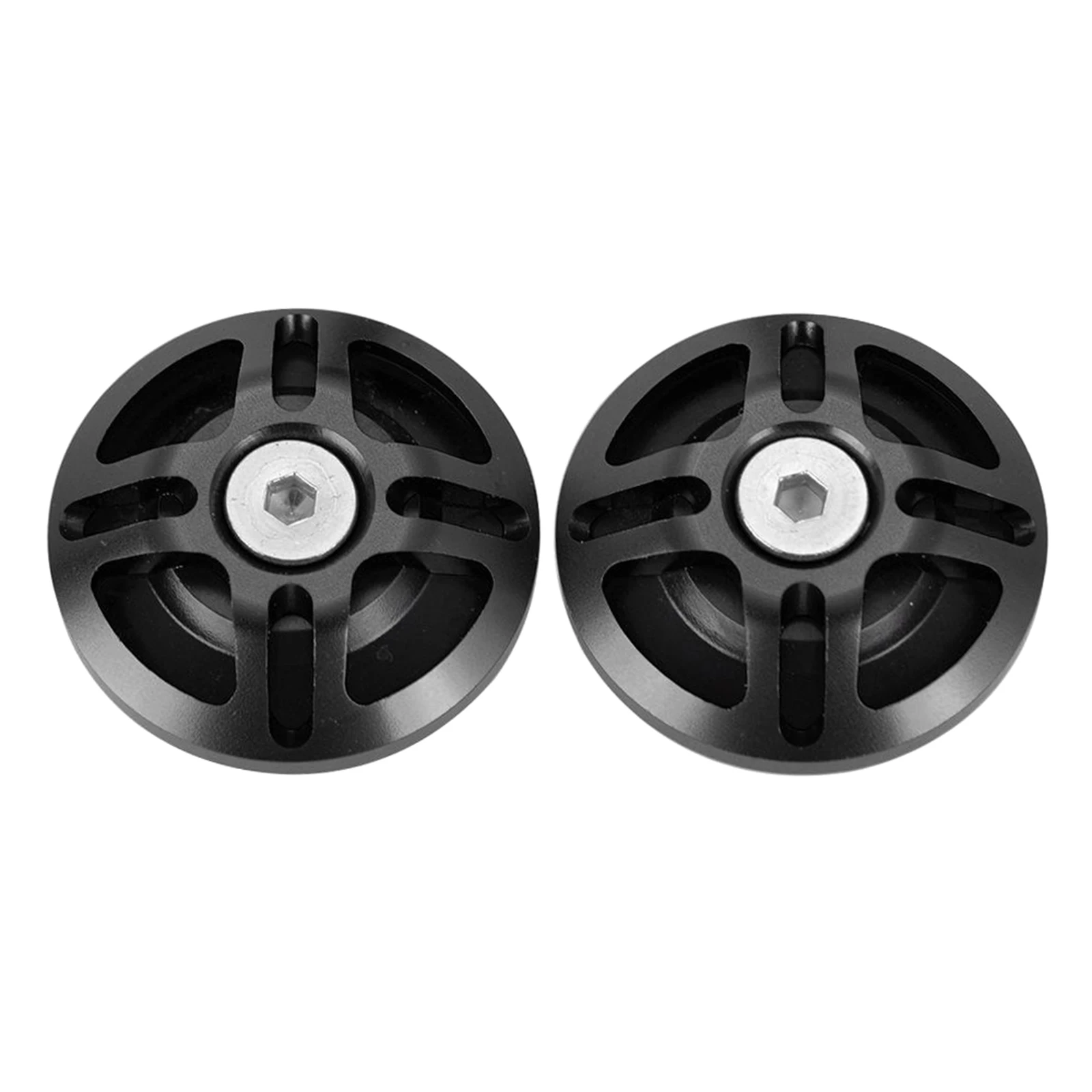 

2 Packs Motors Aluminum Alloy Frame Hole Cap Decorative Cover for Ninja400