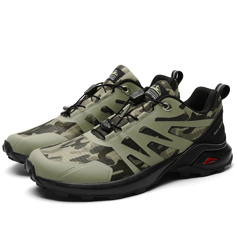 

New High Quality Hiking Shoes Men Anti Slip Hiking Sneakers Outdoor Climbing Mountain Wears Big Size 41-50 Hunting Shoes