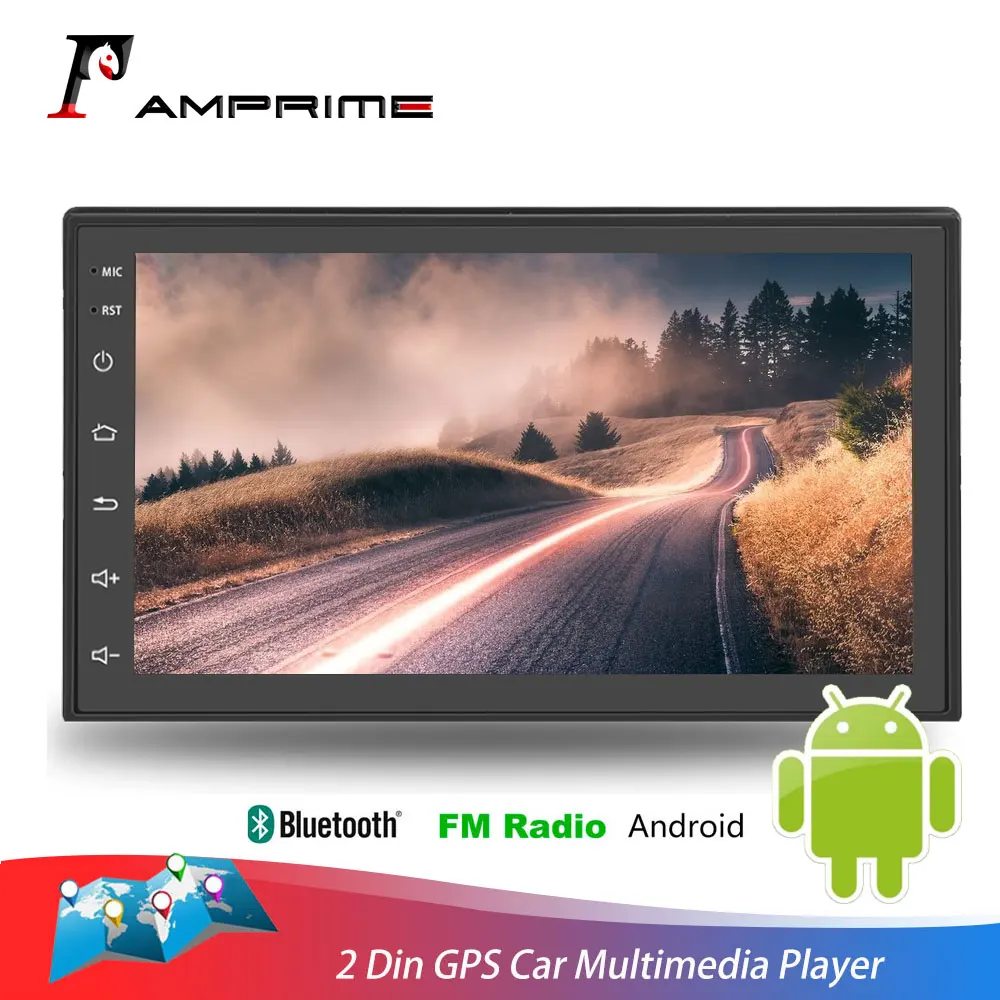 Автомобильный мультимедийный плеер AMPrime MP5 с емкостным сенсорным экраном 7 дюймов