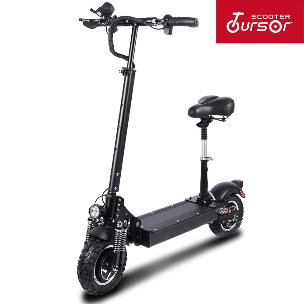 

TOURSOR TS_ T3 Electric Scooter for Adults with seat 48V/1200W / 500W kick scooter foldable big wheel electro bike