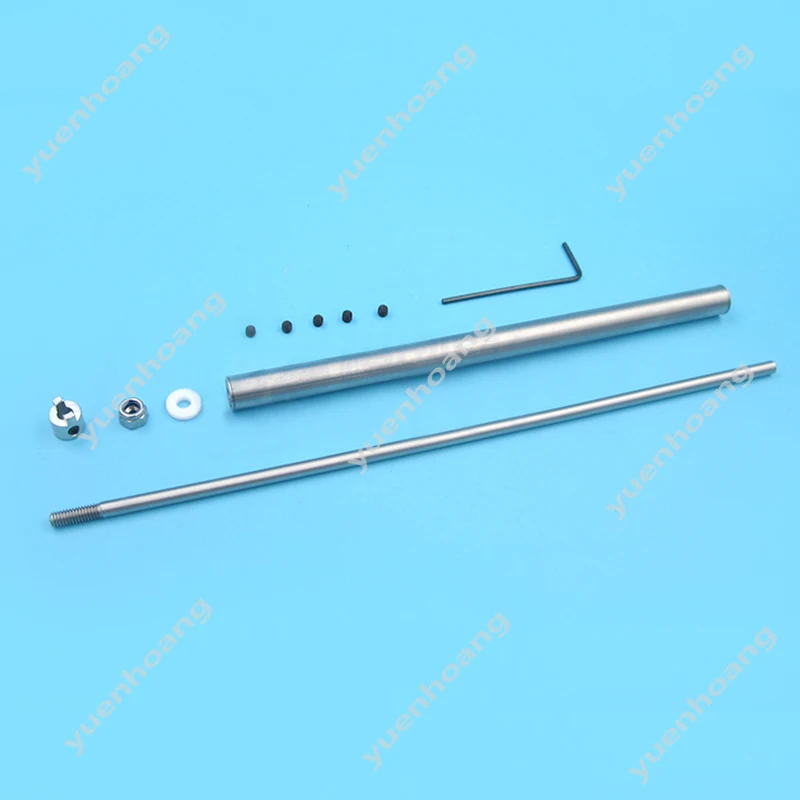 1 шт. RC лодка 4 мм Приводной вал в сборе 304 Нержавеющая сталь Жесткий Вал + футболка