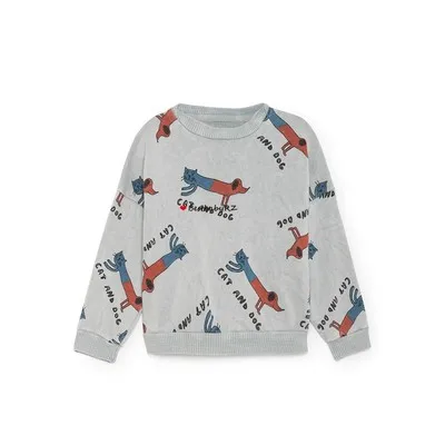 sweatshirt Осень, новые брендовые Детские футболки с длинными рукавами Толстовка со звездочками с геометрическим рисунком черепа для мальчиков, топы для маленьких девочек, халат в стиле ниндзя, одежда От 1 до 10 лет - Цвет: sweatshirt