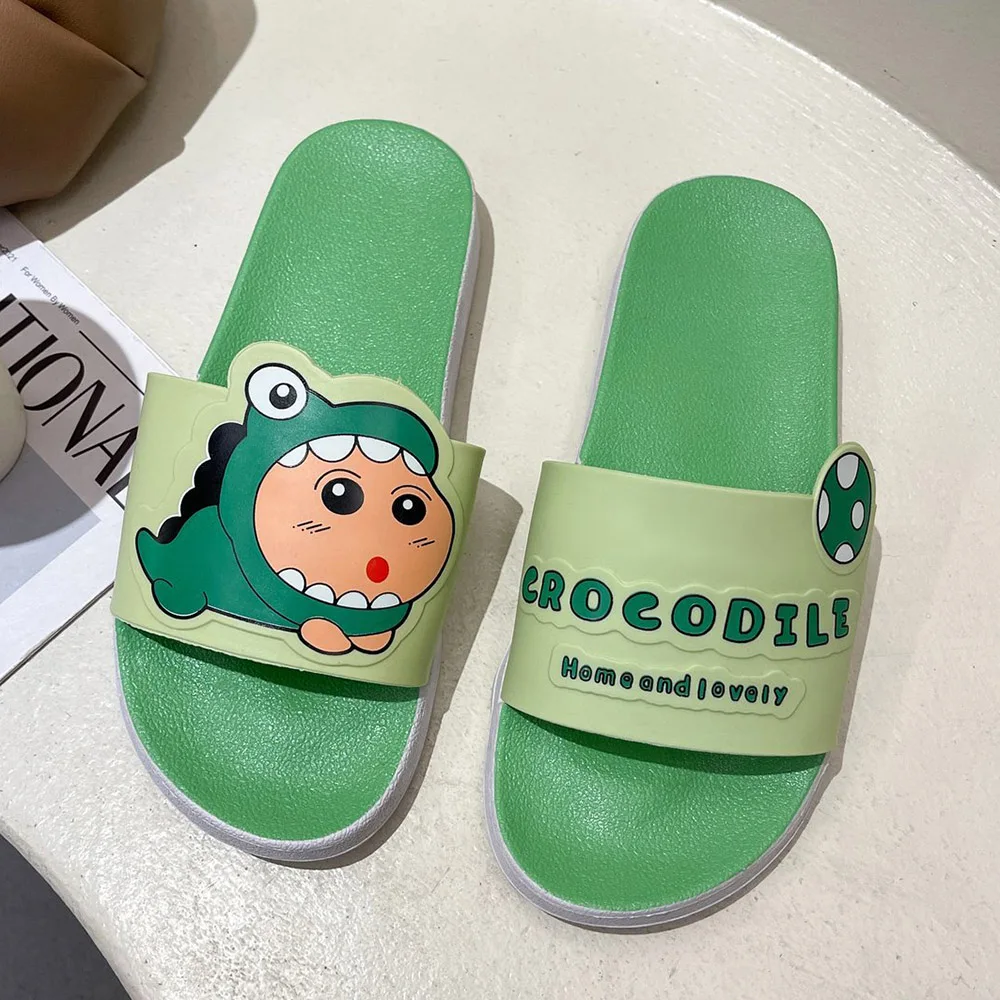 

2021 New Summer Women Slippers women Cute Cartoon Hand Painted Design Quality Slides EVA Waterproof Bathroom Flip Flops