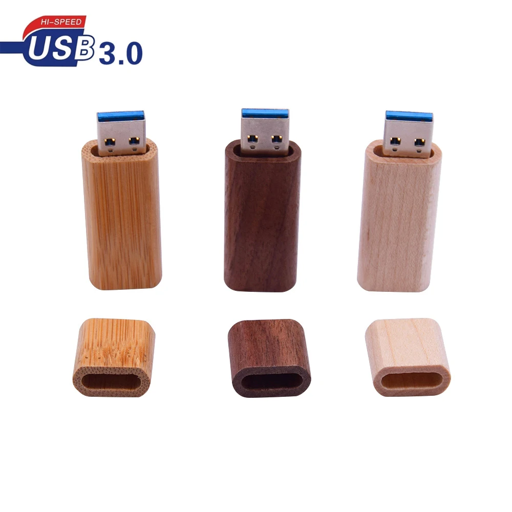 Usb флеш накопитель с деревянным логотипом на заказ 3 0 8 ГБ 16 32 64 ГБ|USB