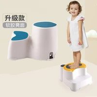 2 step stool for kids toddler stool for toilet potty training slip bathroom kitchen