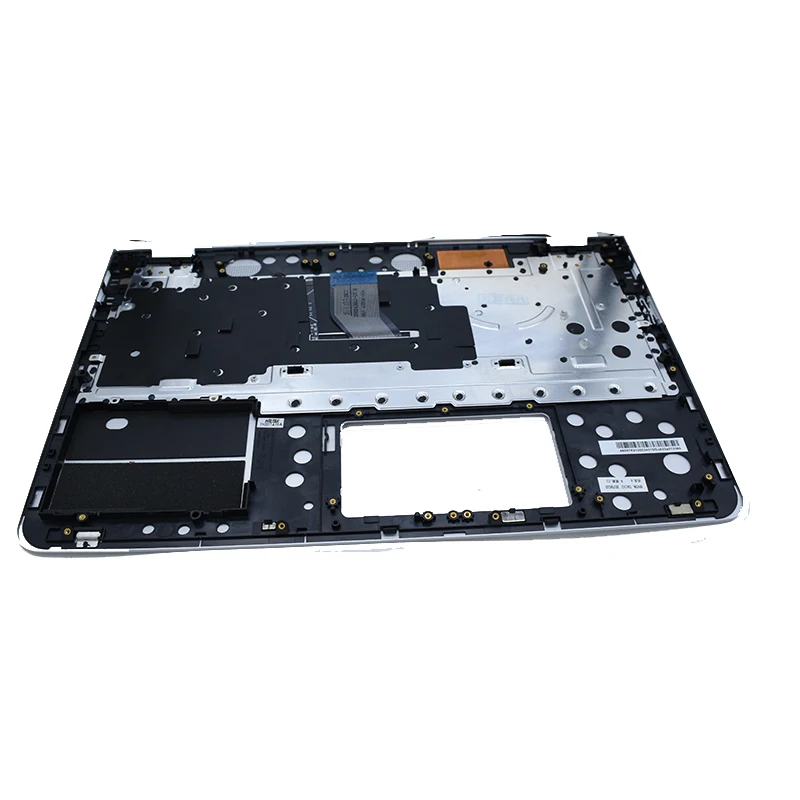Comprar JIANGLUN-reposamanos Para Ordenador Portátil, Teclado Retroiluminado Con Diseño Estadounidense, Color Plateado, Para HP M6-AQ