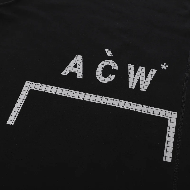 

2021 Summer Reflective Letters Solid Men Black T Shirt Blanc Oversize Femme Short Sleeve Classic Tshirts Women Camisetas Hombre
