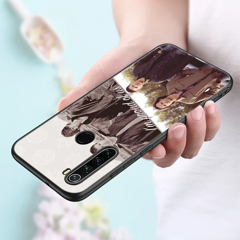Supernatural tv show Silicone Phone Case For Xiaomi Redmi Note 11 10 9 8 Pro 11T 10T 10S 9S 8T 9 9A 9C 9T Black Soft Cover Coque