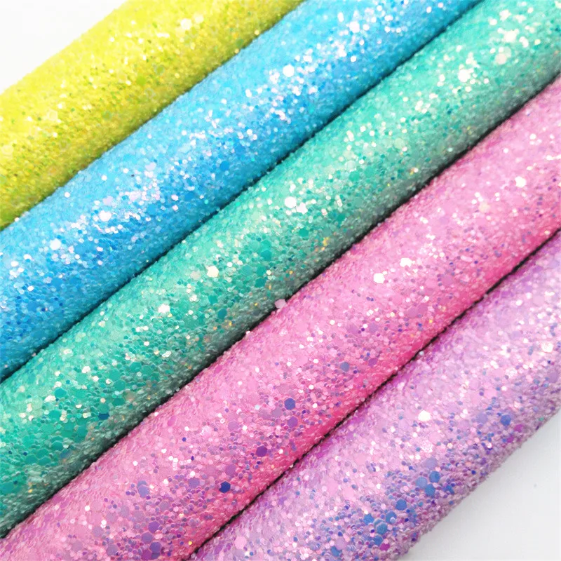 Неоновые цвета крупные блестящие кожаные яркие фетровая подкладка листы для