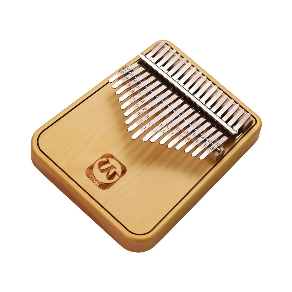 Портативное пианино калимба 17 клавиш для начинающих учеников WK-17PD |