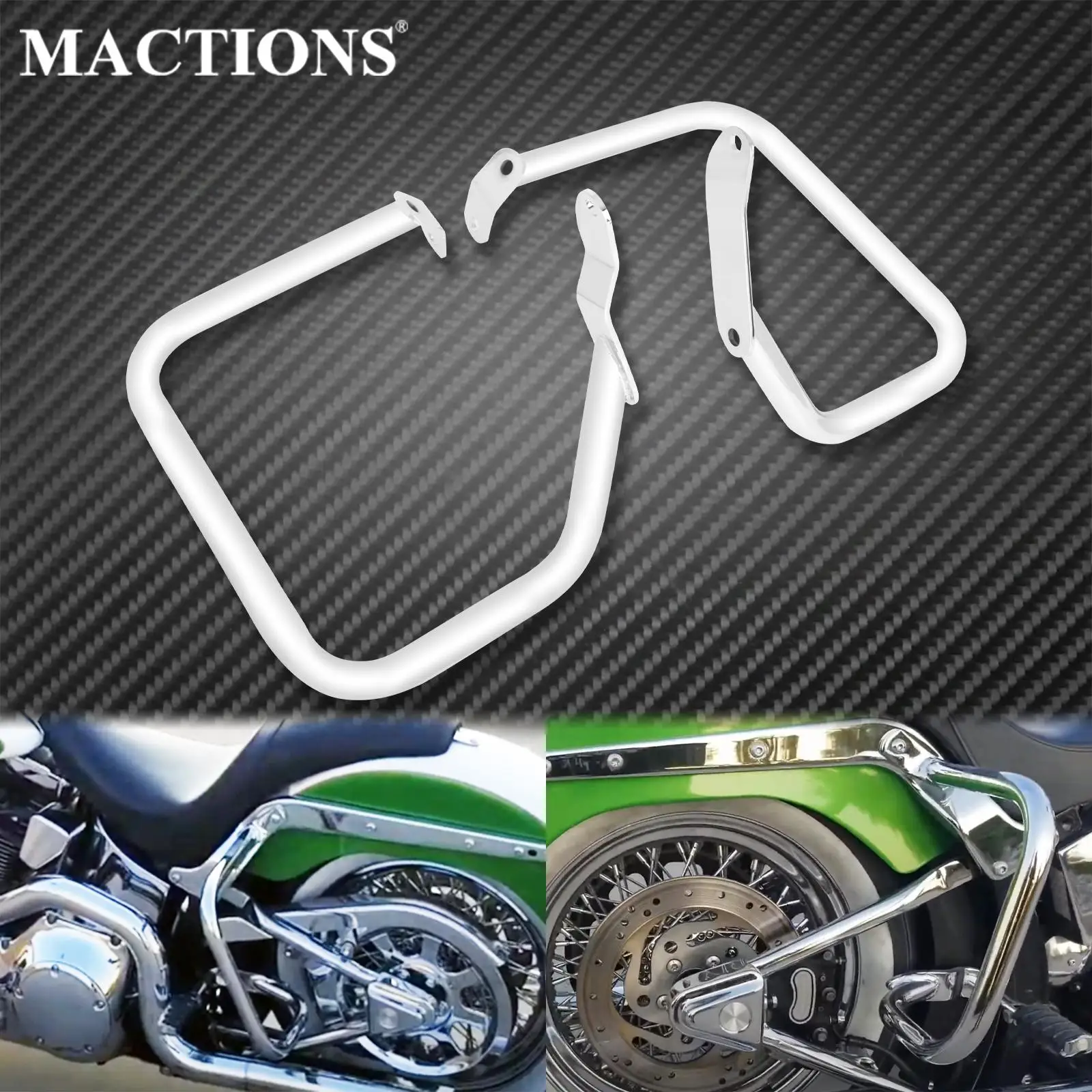 Мотоциклетная хромированная защитная накладка для заднего седла Harley Softail Heritage