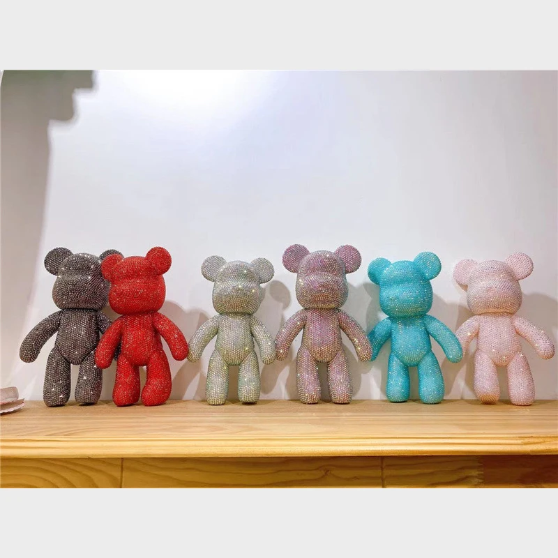 5D AB круглая алмазная живопись сделай сам Алмазная мозаика Drill Bear вышивка стразы