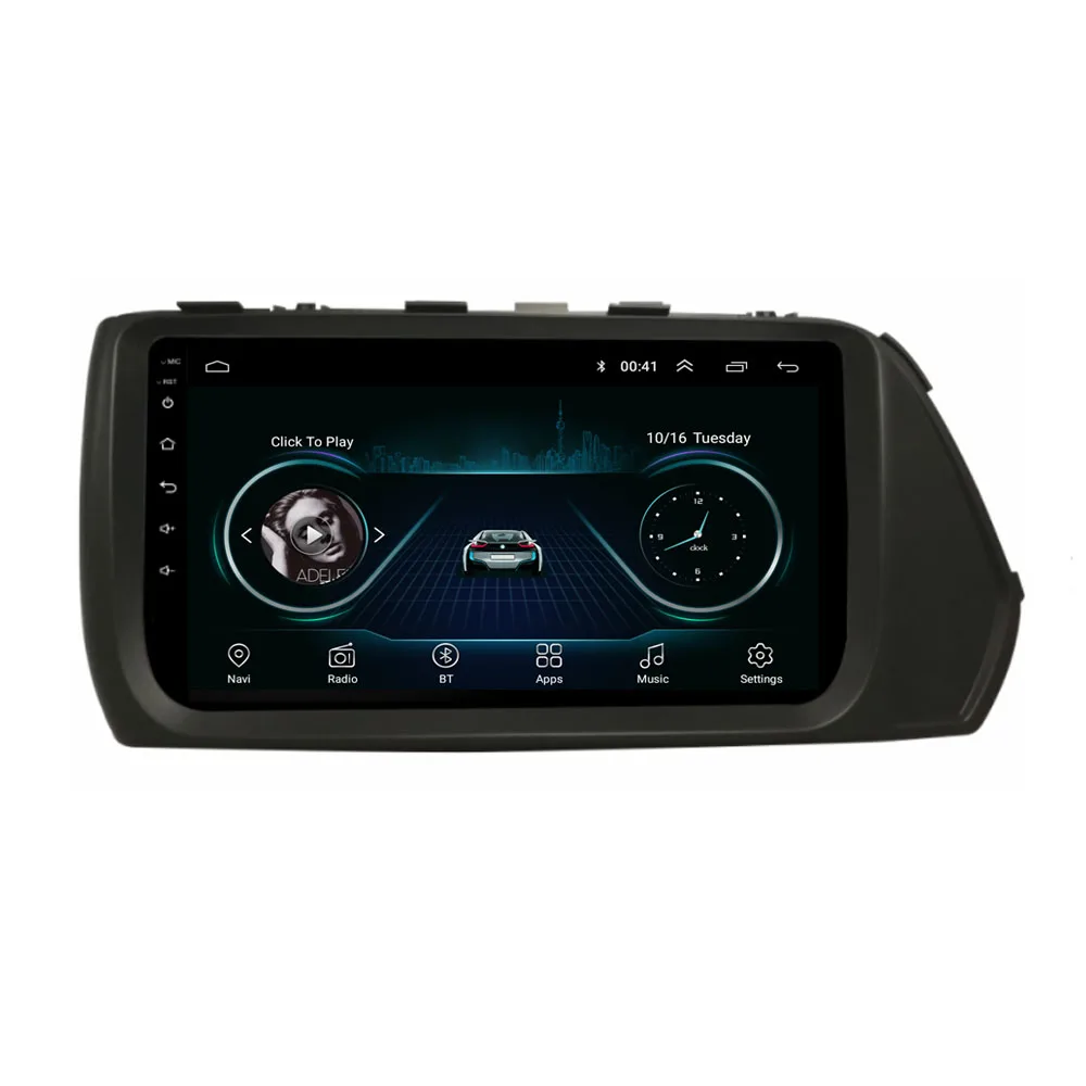 9&quot 4G LTE Android 8.1 For Hyundai Accent Reina Verna sedan 2017 2018 2019 Multimedia Stereo Car DVD Player Navigation GPS Radio |