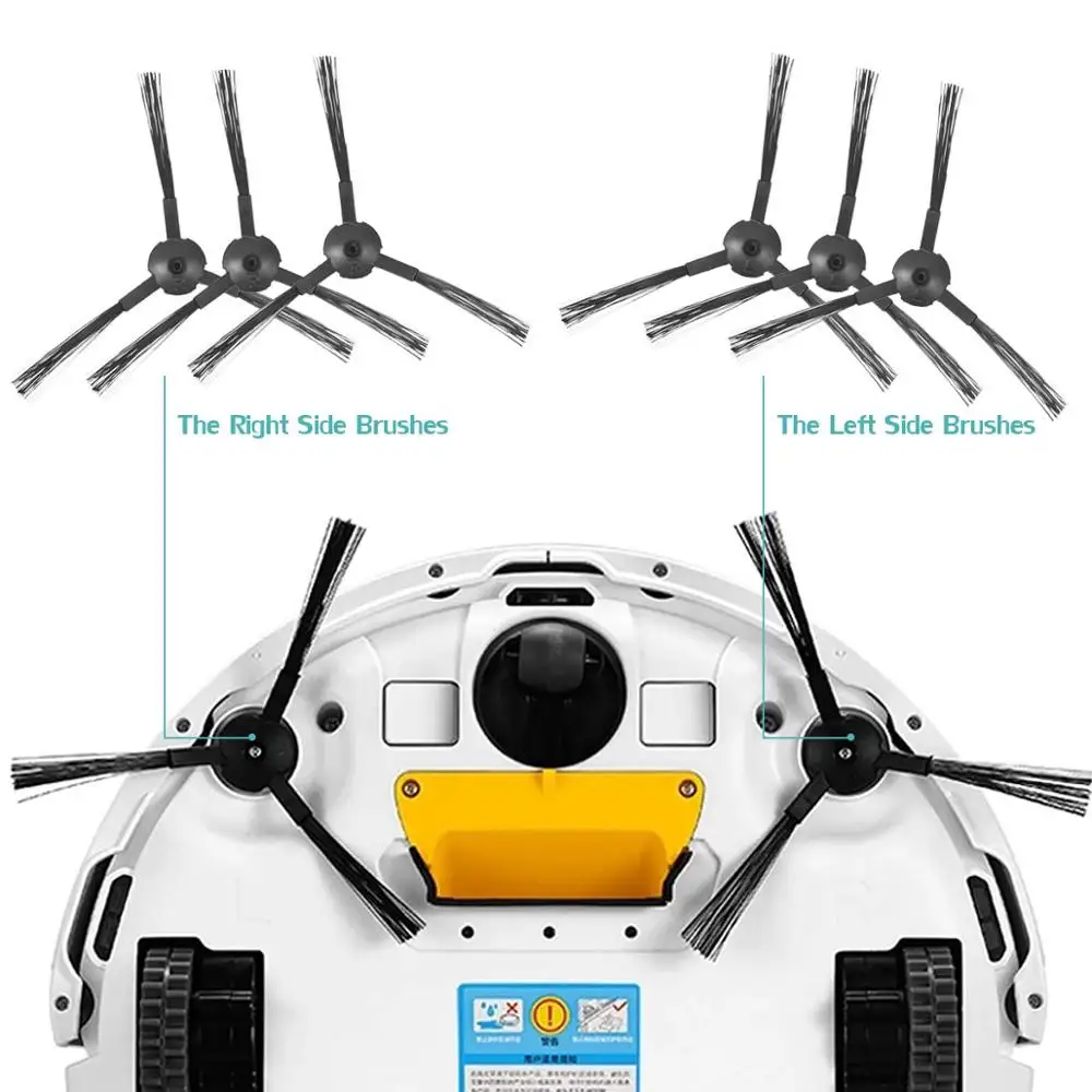 Насадка на швабру с фильтром боковая щетка для chuwi ilife v5s life v5 pro x5 V3L V5 V3S V50|Запчасти
