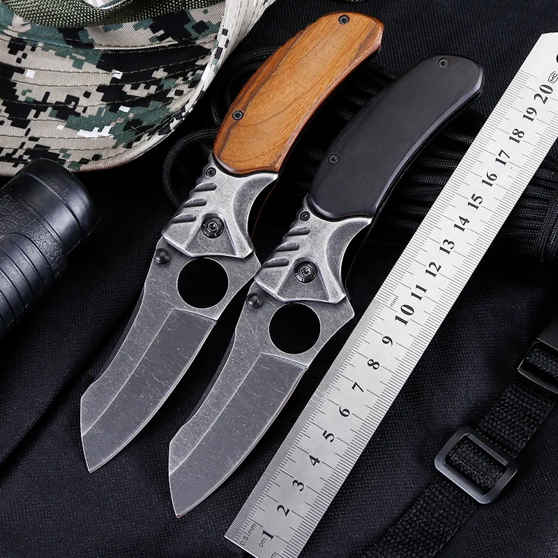 

EDC Outdoor Folding Knife Portable Camping Survival High Hardness Multifunctional Folding Knife Survival Pocket Knife