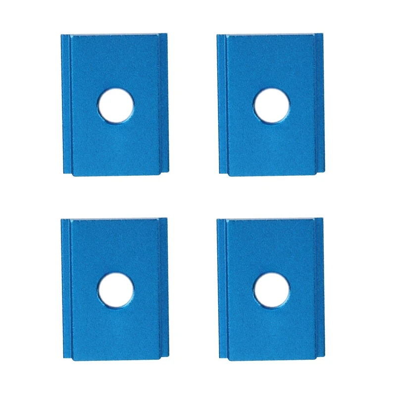 

4 шт., Т-образная Торцевая гайка из алюминиевого сплава