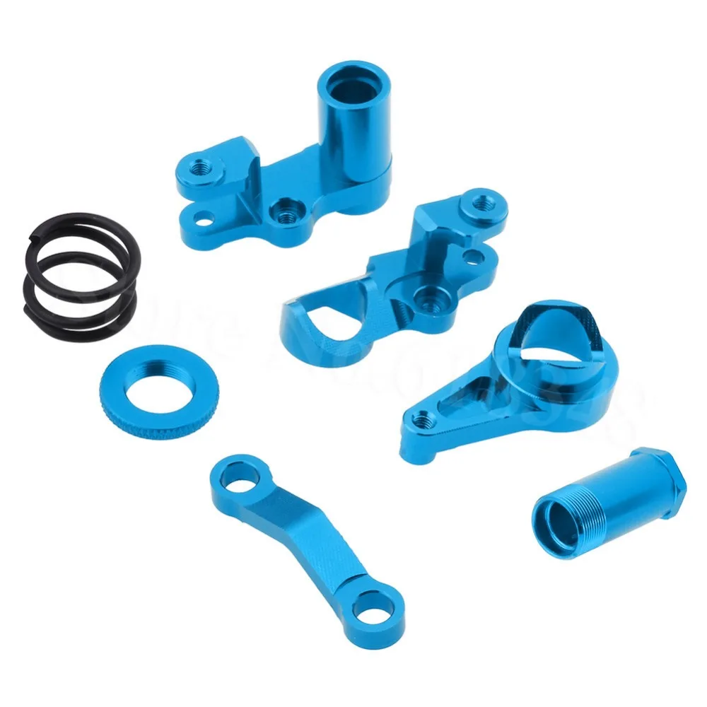 1/10 Traxxas Slash 4x4 части # 6845X анодированный алюминиевый руль Bellceanks/Servo Saver/Saver пружинный