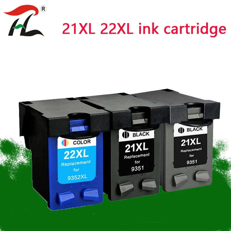 

YLC 21XL 22XL ink cartridge Replacement For hp 21 HP21 for HP 21xl Deskjet F380 F2180 F2280 F4180 F4100 F2100 F2200 F300 printer