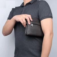 men business day clutch evenlop wallet bags real leather man casual fashion travel day clutches bag
